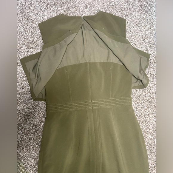 Toccin NY Women’s size 6 Strapless Olive Dress - Picture 7 of 10